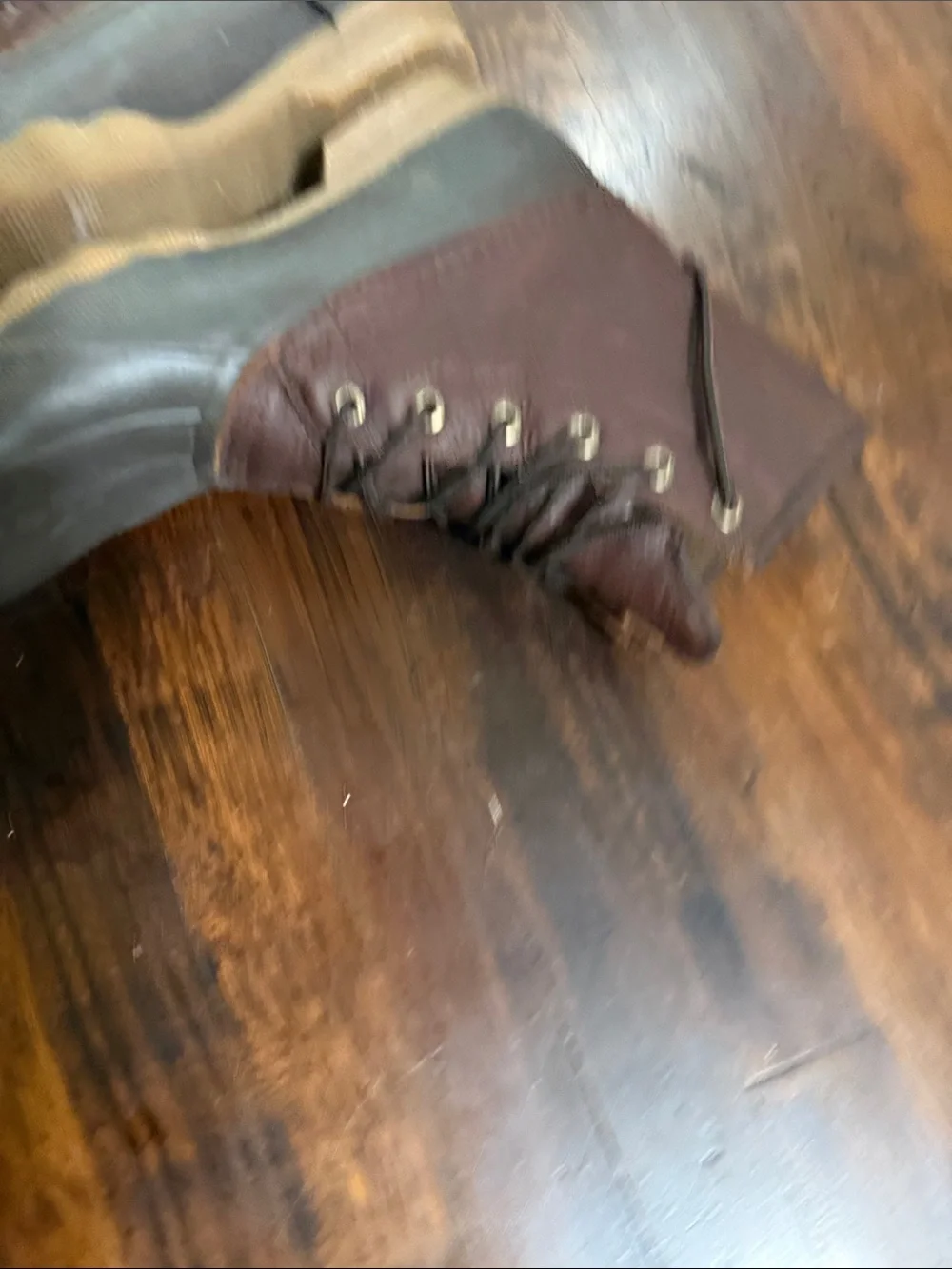Sperry Men's Brown and Dark Gray Waterproof Duck Boots